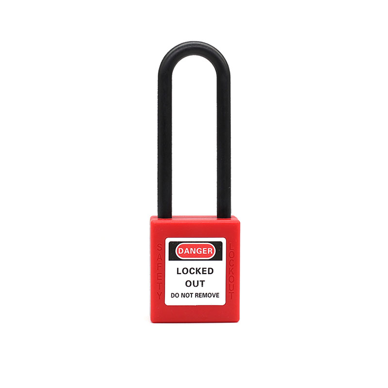 /76mm Nylon Shackle Safety Padlock