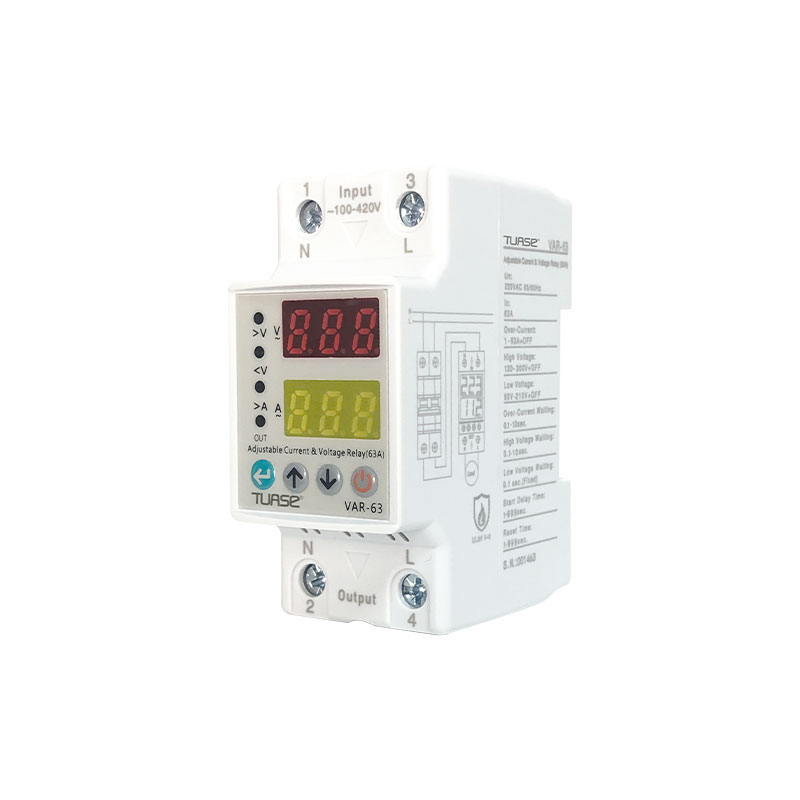 VAR-63 Auto Reconnect Adjustable Voltage Current Protector